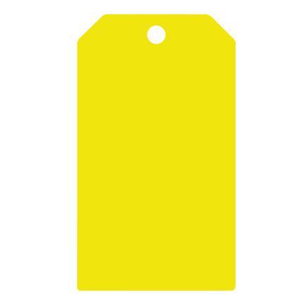 Brady- 65373 Étiquette Vierge (Jaune)