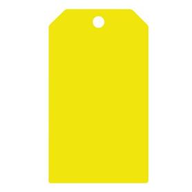 Brady- 65373 Étiquette Vierge (Jaune)
